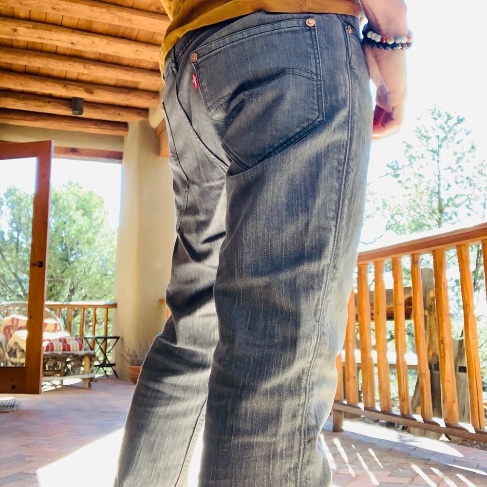 LEVI’S - 511 Striated Jeans - W34 L32 - Grey
